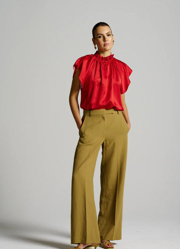 Le Stripe Le Cocktail Top Rouge