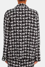 Load image into Gallery viewer, Anine Bing Aiden Shirt in Houndstooth Print