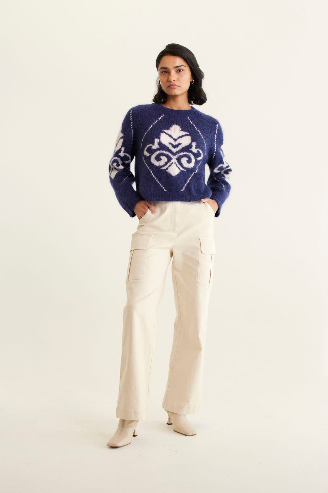 Alessandra Bleeker Sweater Navy
