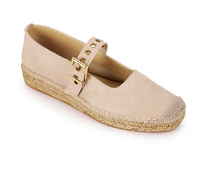 Estilo Emporio Margeux Espadrille Flat - Sand