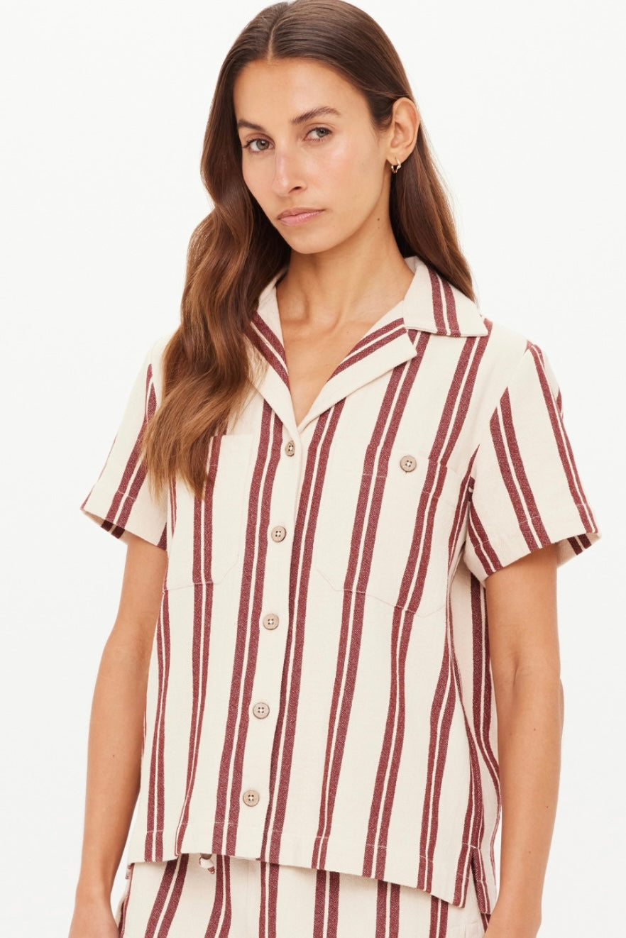 The Upside Baja Katia Collared Shirt