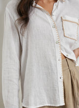 Load image into Gallery viewer, Rails Saya White Shirt