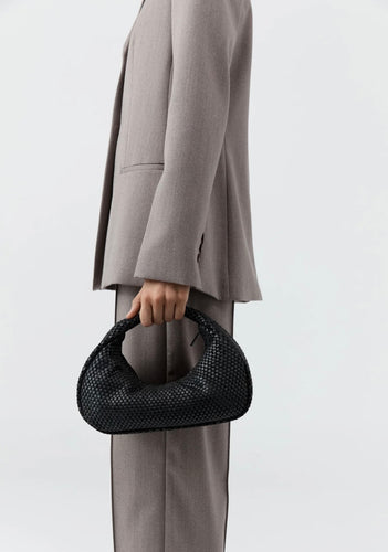 St Agni Lattice Weave Bon bon bag