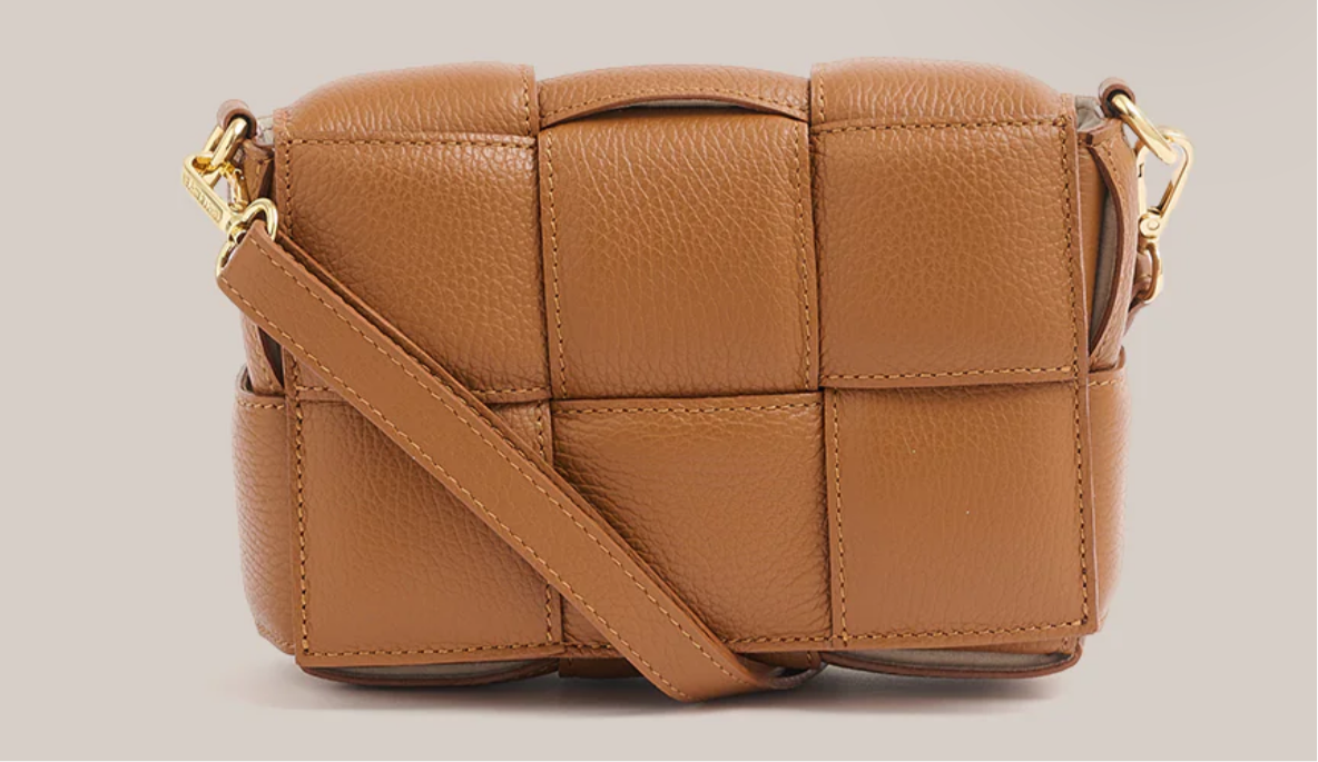 Vestirsi Margot Woven Bag Light Chestnut