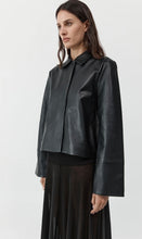 Load image into Gallery viewer, St Agni Leather minimal Jacket