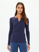 Load image into Gallery viewer, The Upside Ness Ribbed Longsleeve Top Denim
