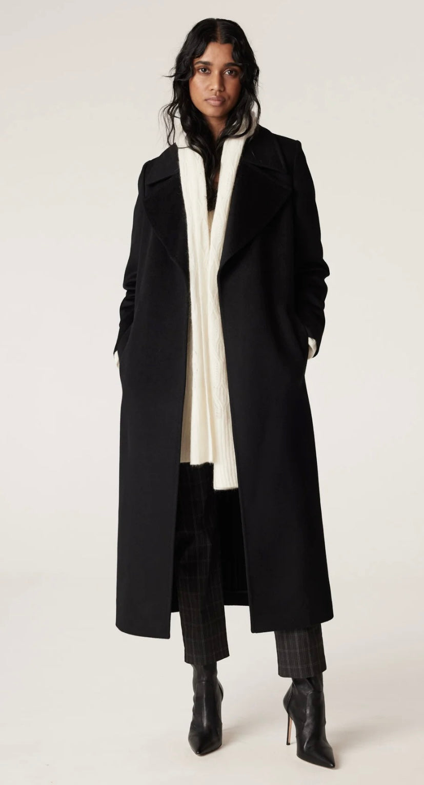 Cable Evans Coat - Black