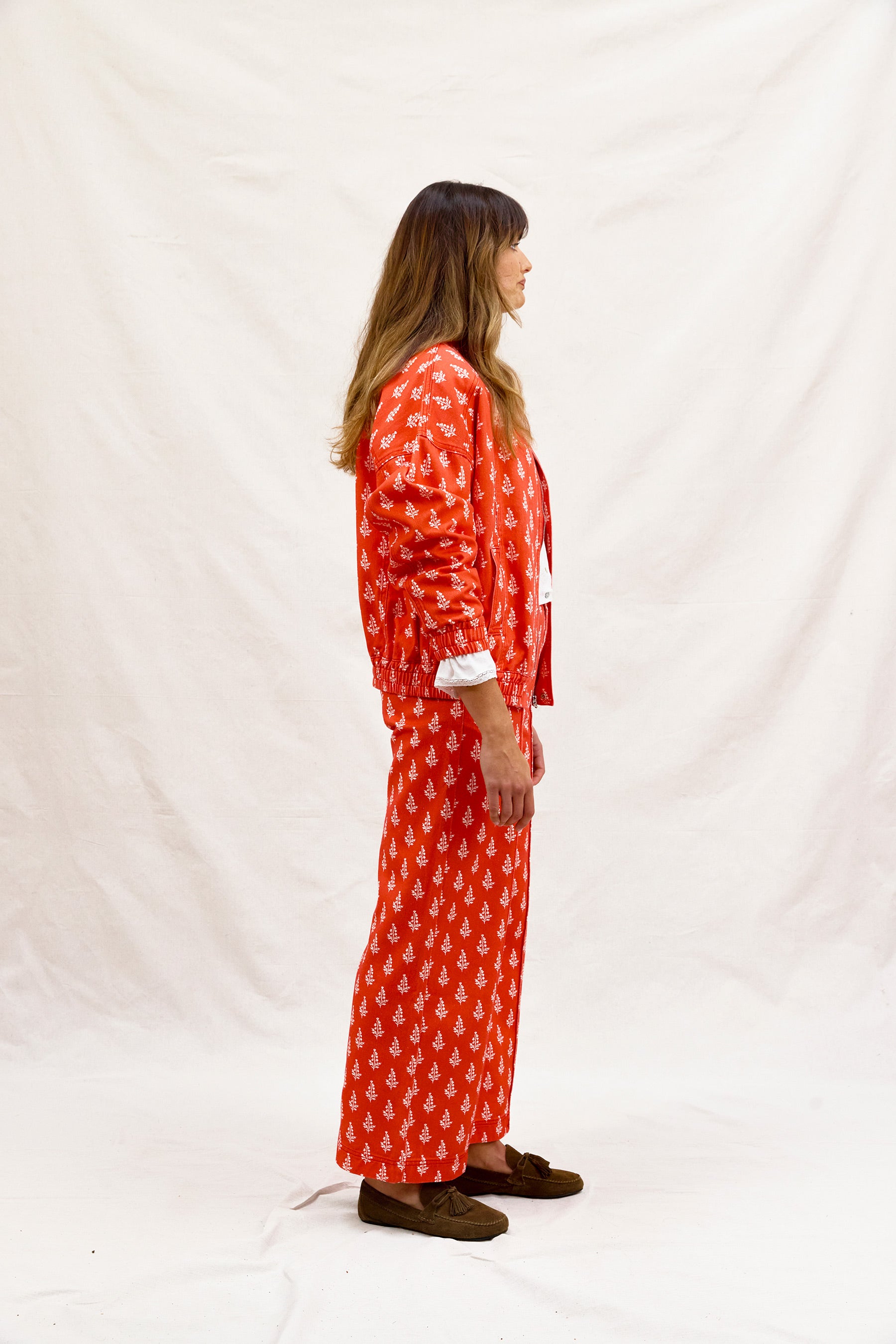 Binny High on a Hill Jacket - Red Floral