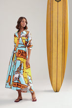 Load image into Gallery viewer, Binny Three Blue Ducks  Dress