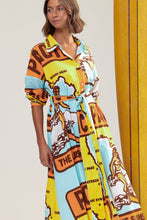 Load image into Gallery viewer, Binny Three Blue Ducks  Dress