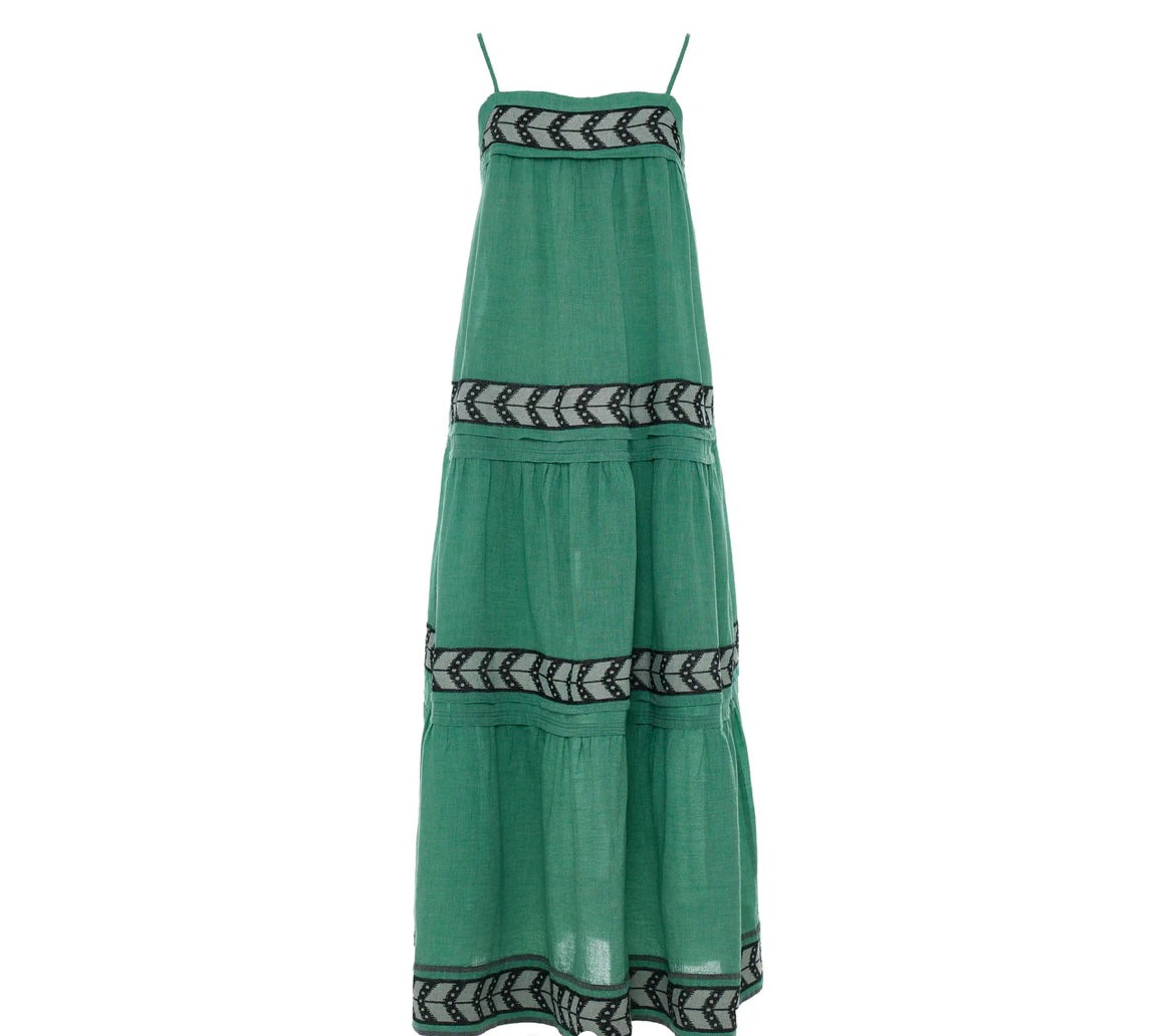 Devotion Twins Brilliant Dress green/black