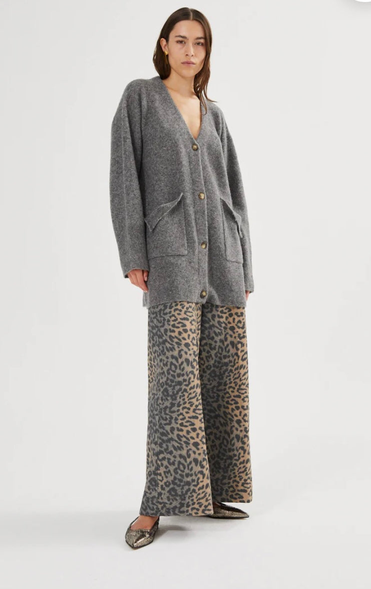 Rabens Saloner Grey Celie Knit