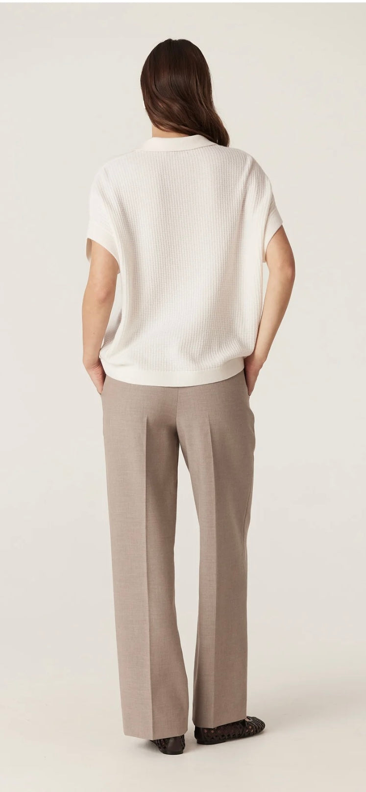 Cable Evie Pant in Fawn