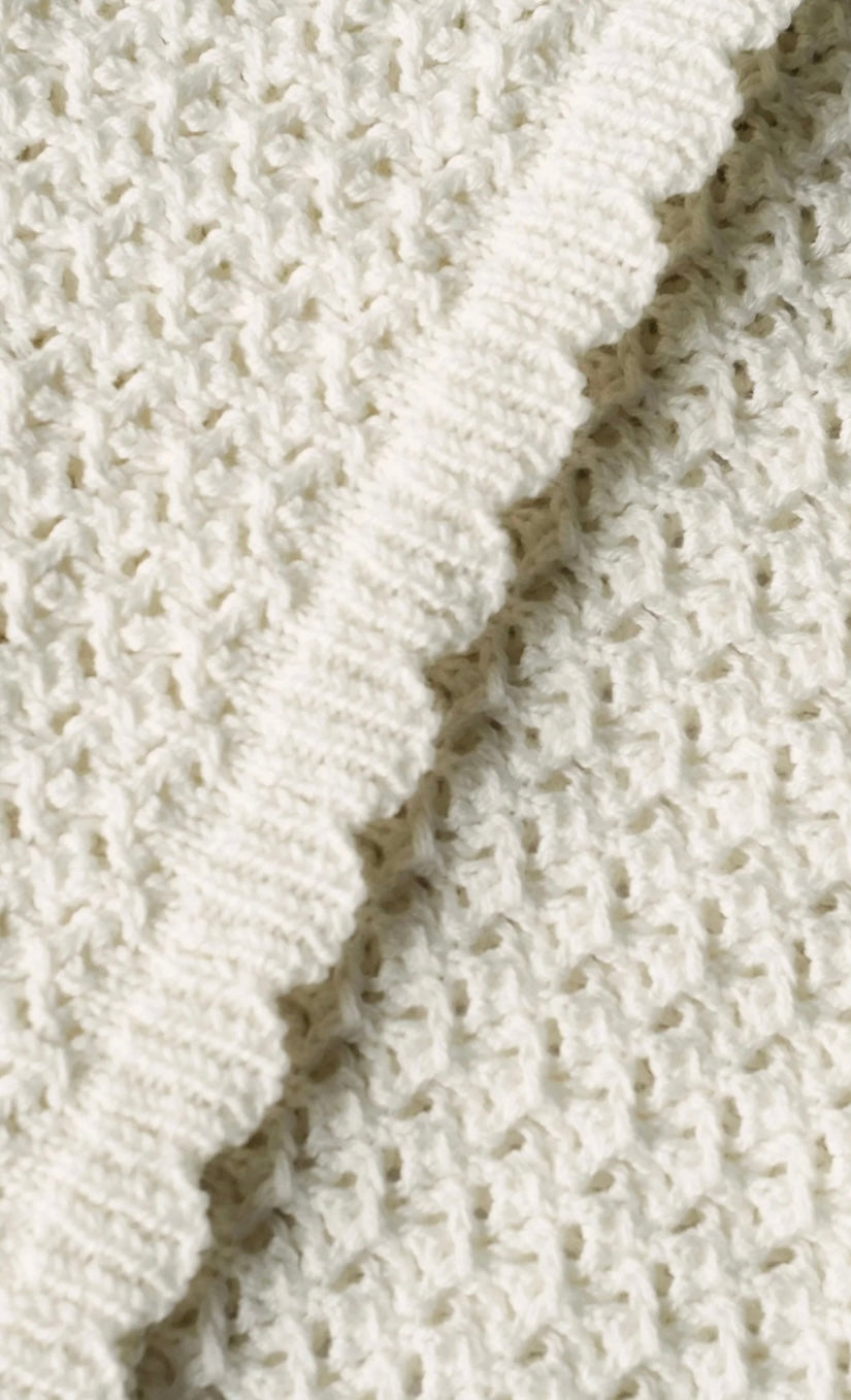 Peony Pointelle Cardigan