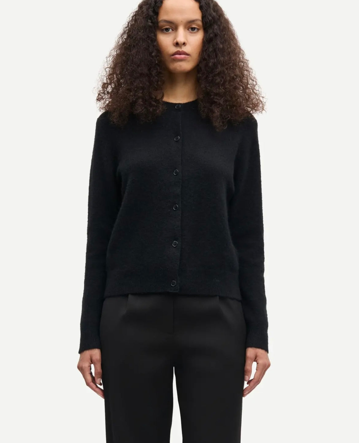 Samsoe Samsoe - Nor Short Cardigan Black