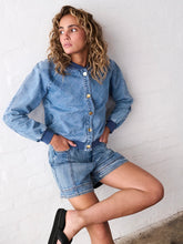 Load image into Gallery viewer, Kireina Sabrina Bomber - Check Stitch