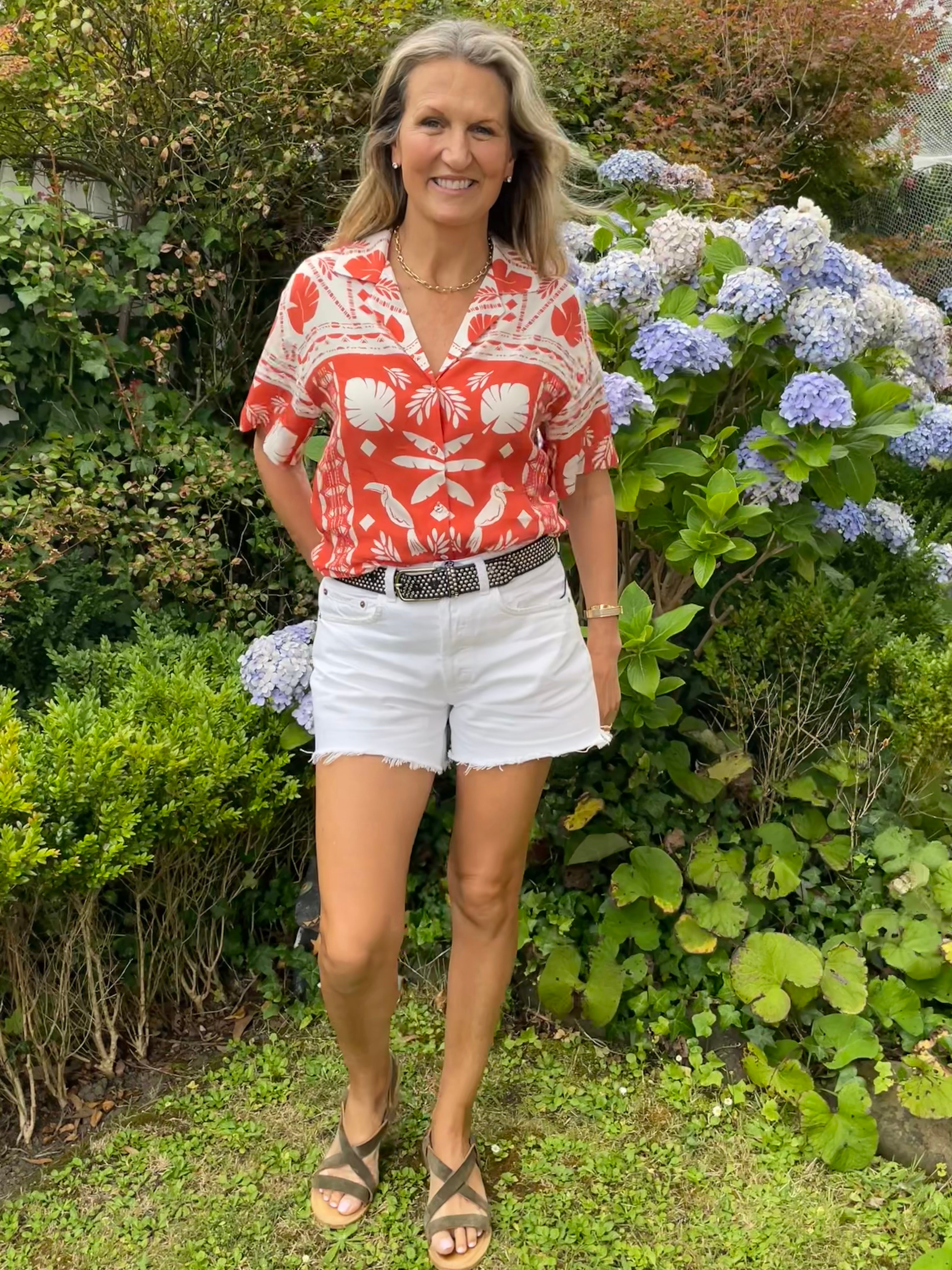 Citizens of Humanity Annabelle Long Vintage Relaxed Short Gloss