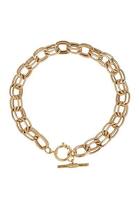 Gas Bijoux Gold Link Necklace