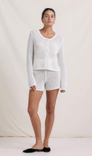 Load image into Gallery viewer, Peony Pointelle Cardigan