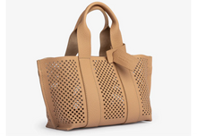 Load image into Gallery viewer, Pedro Garcia Mini Perfed Tote Hazelnut Castoro