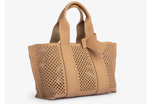 Pedro Garcia Mini Perfed Tote Hazelnut Castoro