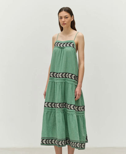 Devotion Twins Brilliant Dress green/black