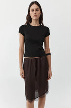 Load image into Gallery viewer, St Agni Fine Lace Skirt Bark