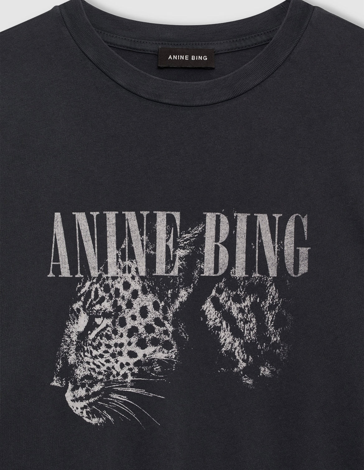 Anine Bing Cohen Tee Washed Black