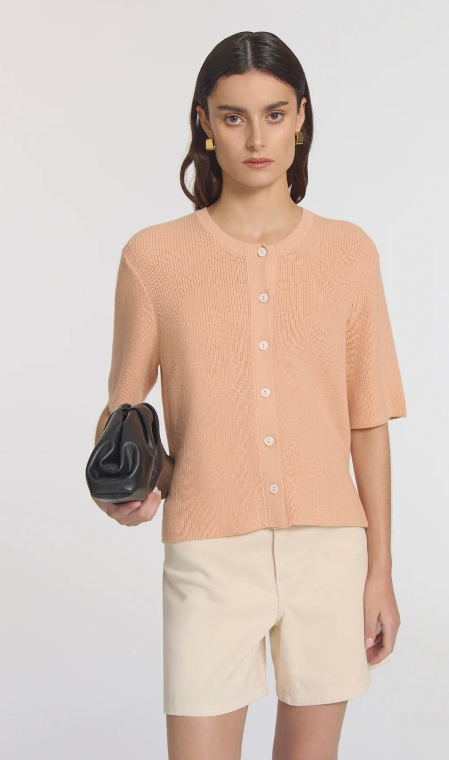 Viktoria & Woods Violet Cardigan in Apricot