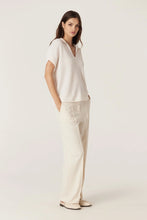 Load image into Gallery viewer, Cable Cashwool Waffle Top - Milk