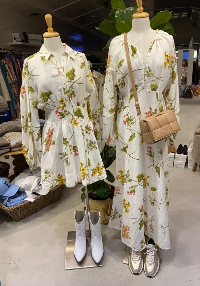 ByTiMo Linen Shirtdress Botanical