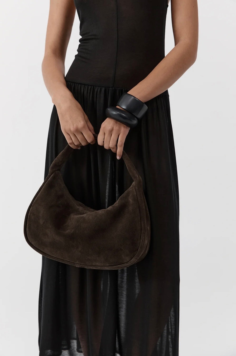 St Agni Large Bon Bon Bag Coffee