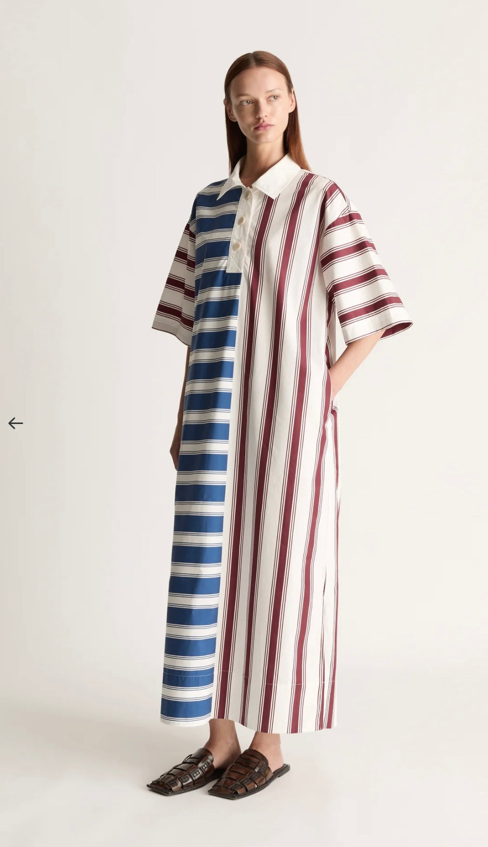 LEE MATHEWS コットンナイロン ギャザーチュニック カーキ Shop Dresses | Luxury Australian Womenswear Online – Lee Mathews