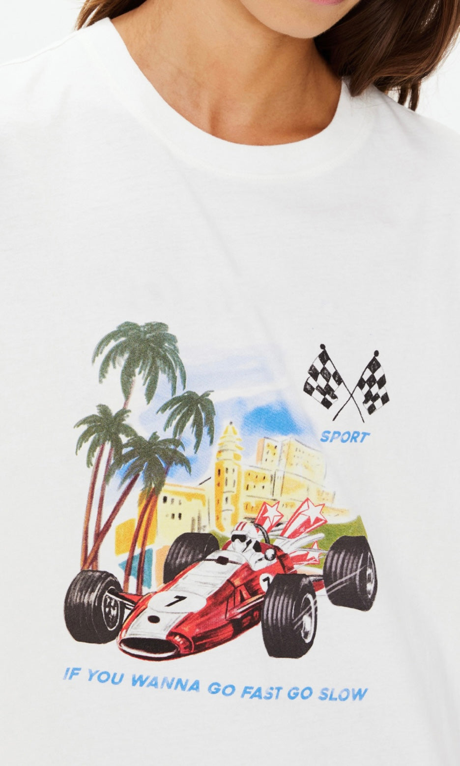 The Upside Raceway Sammi Tee