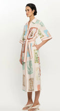Load image into Gallery viewer, Kivari Coastline Shirt midi dress