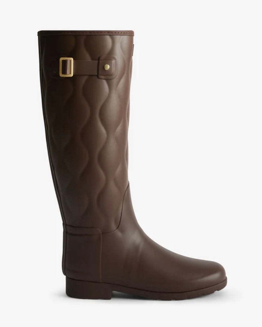 Hunter Refined Tall Onion Quilt Boot