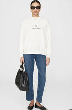 Load image into Gallery viewer, Anine Bing Jaci Sweatshirt Monogram Ivory