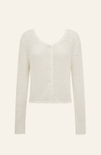 Load image into Gallery viewer, Peony Pointelle Cardigan