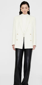 Anine Bing Jasmine Blazer - Ivory