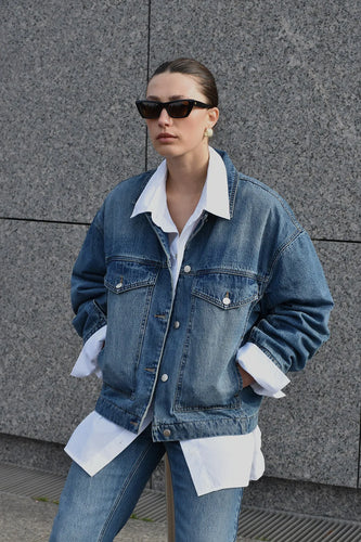 Rabens Saloner Hellou Denim Jacket