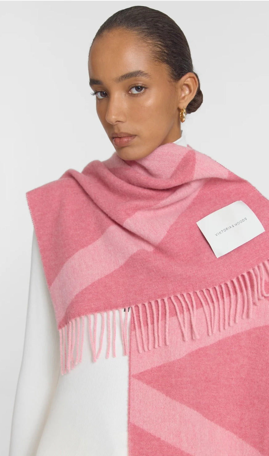 Viktoria and Woods Snowdrift Scarf