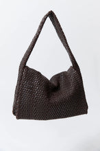 Load image into Gallery viewer, St Agni Lattice Satchel Coffee