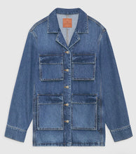 Load image into Gallery viewer, Anine Bing Alden Jacket- Arctic Blue