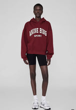 Load image into Gallery viewer, Anine Bing Alec Hoodie Sport - Cabernet