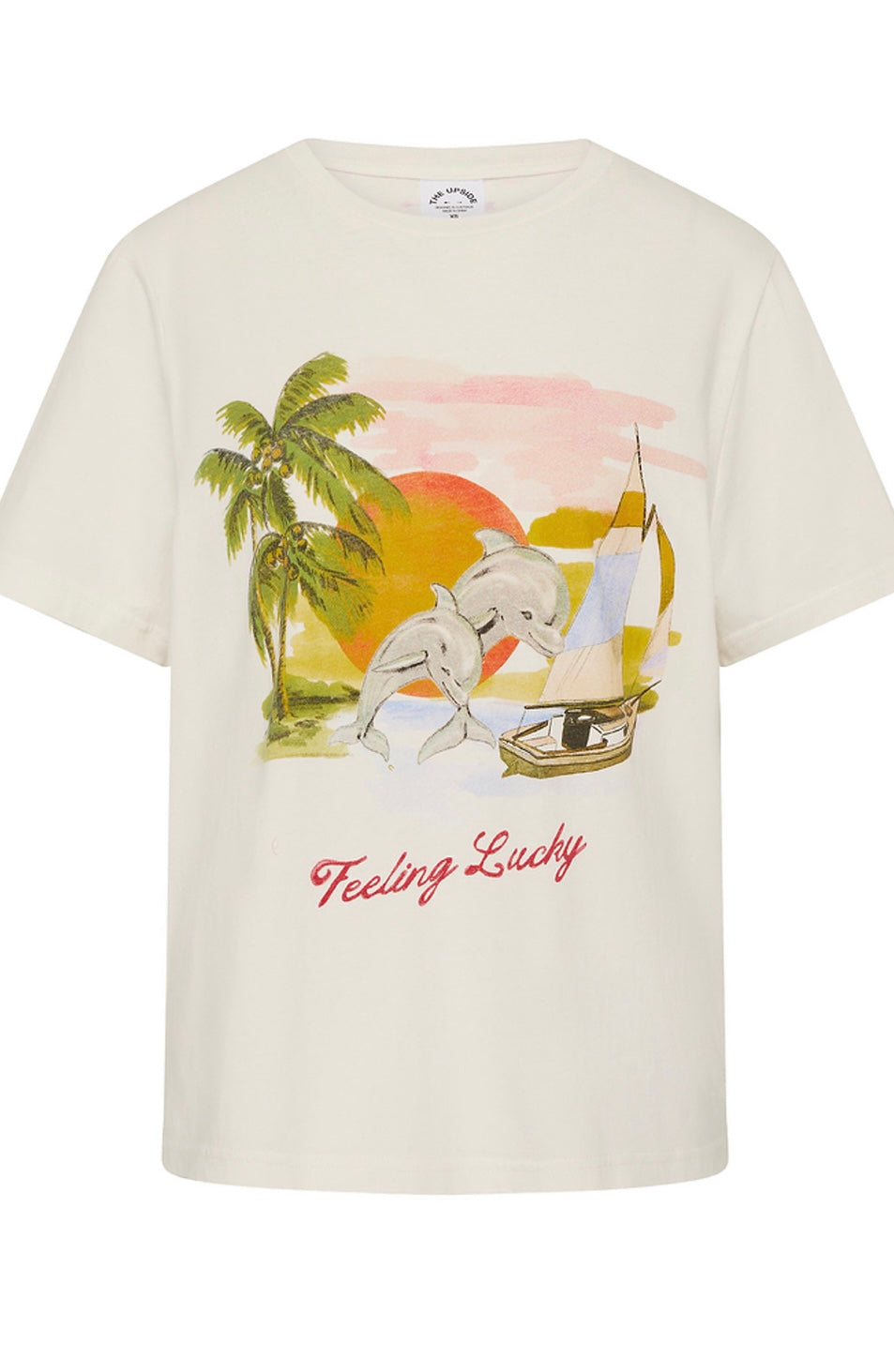 The Upside Feeling Lucky Jodhi Tee