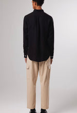 Load image into Gallery viewer, NN07 Levin Shirt in Black Linen