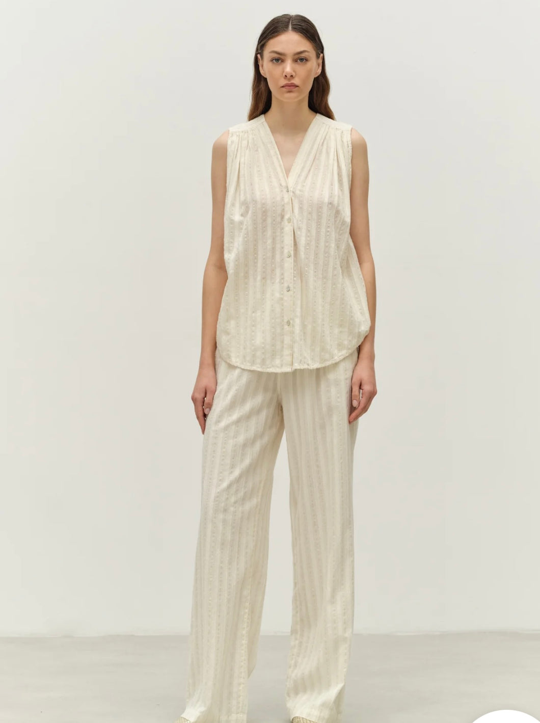 Devotion Twins Ecru Fantasy Pant