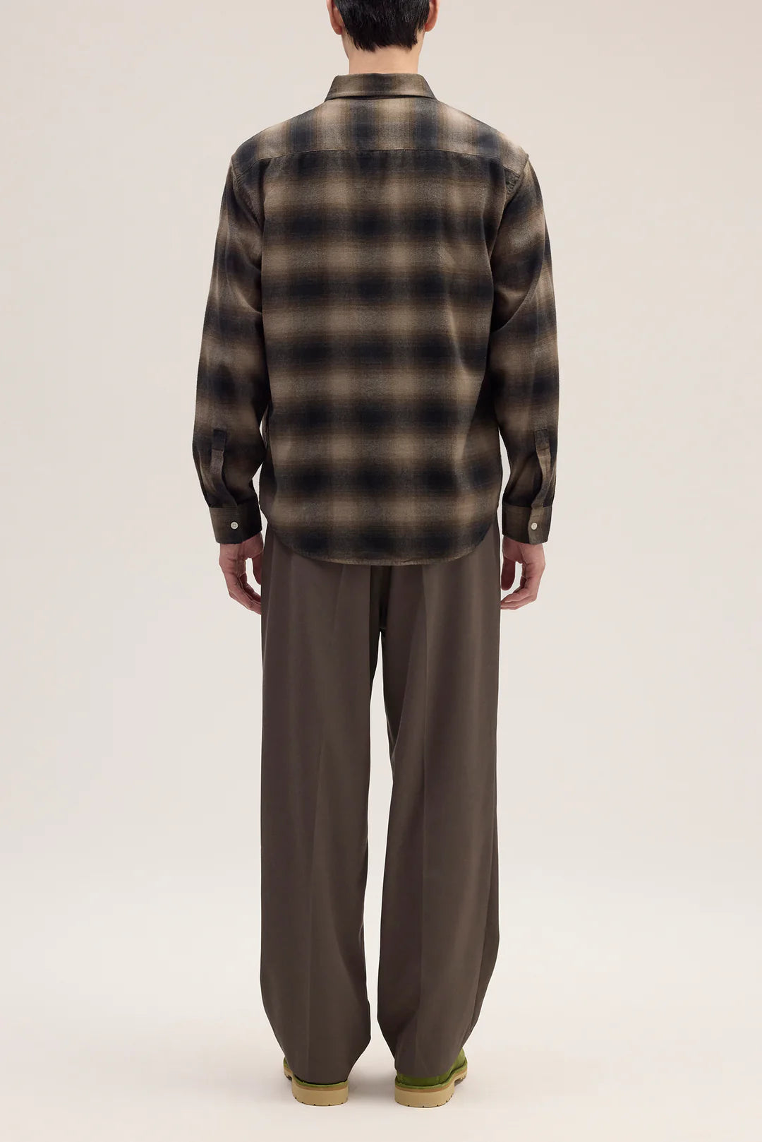 NN07 Deon Shirt Black Check