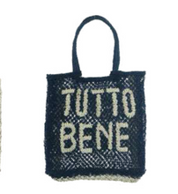 Load image into Gallery viewer, The Jacksons Lottie Tote Bag Tutto Bene - Navy