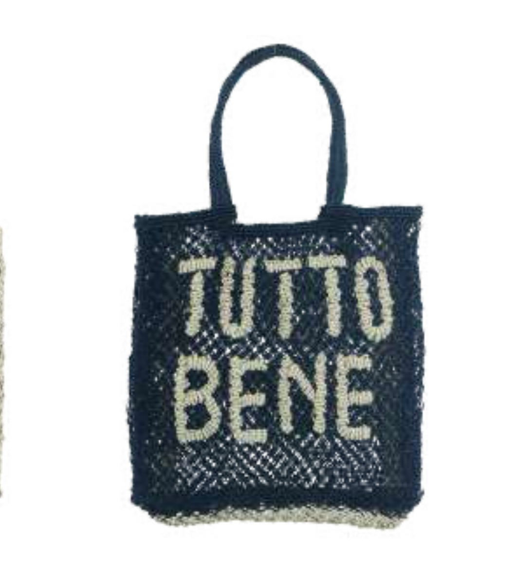 The Jacksons Lottie Tote Bag Tutto Bene - Navy